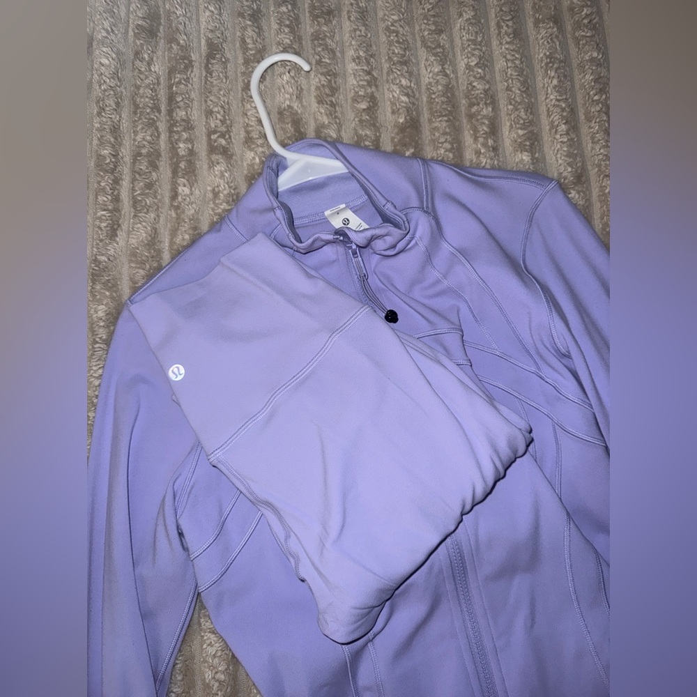 LULULEMON DEFINE JACKET AND ALIGN LEGGING (SET)